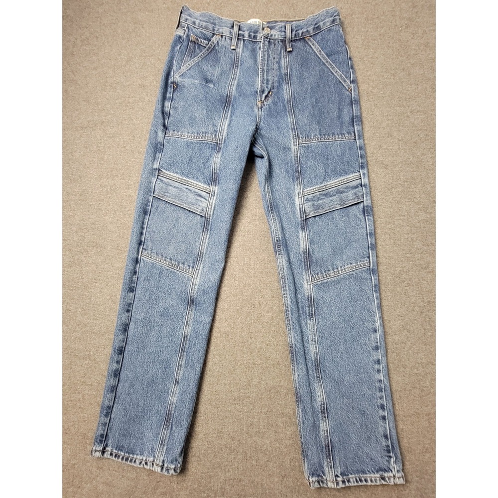 AGOLDE Women's Cooper Jeans Utility Panel Straight‎ Leg Denim Size 27